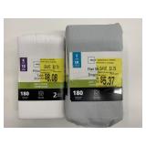 New Twin Flat Sheet & King Pillow Cases