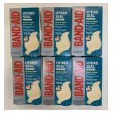 6 Boxes Band-Aid Hydro Seal 6/Pack