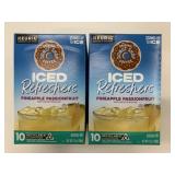 20x K-Cups Donut Shop Iced Refresher Pineapple &