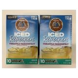 20x K-Cups Donut Shop Iced Refresher Pineapple &