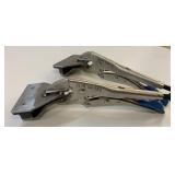 2 Gedore Grip Wrenches Locking Pliers