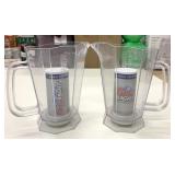 2 Coors Light Polar Pitchers