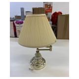 Brass Swinging Arm Table Lamp
