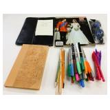 Sharpies, Leather Pad Sleeve, Goggles Plus