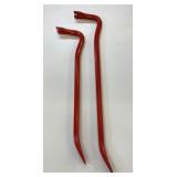 20 & 24" Red Pry Bars