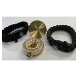Wristband & Pocket Compass