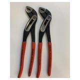 2 New Pairs Kimpex Self-Locking Pliers