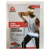 New Reebok 3 Pack Super Bands