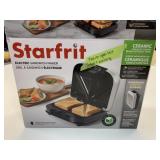 New Starfrit Electric Sandwich Maker *Open Box