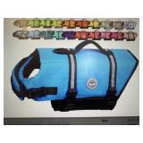New Size S Rip Stop Blue Dog Life Jacket