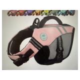 New Size S Sport Style Sakura Pink Dog Life Jacket