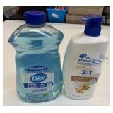 1.5L Dial Refill Soap & 835ml Head & Shoulders