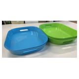 6 New Mainstays 16" x 12" x 2" Serving Trays