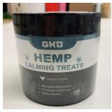 120 GKD Hemp Calming Treats for Dogs & Cats