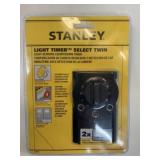 New Stanley Light Timer Light Sensing Timer
