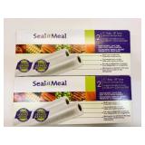 4 New Rolls Seal a Meal 11" Vacuum Sealer Bags