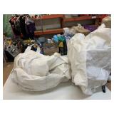 2 Large 1 Ton 35" x 35" x 43" Polypropylene Tot