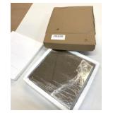 New Box of 16 8" x 8" Mirrored Glass Tiles