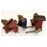 3 AS IS Used Bench Vises