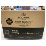 New Equinox Queen Duvet Comforter Reversible