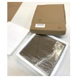 New Box of 16 8" x 8" Mirrored Glass Tiles