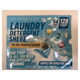 128 Loads Laundry Detergent Sheets Sensitive Skin