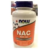 100 Capsules NAC 600mg Supplement