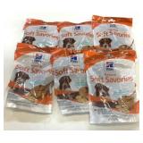 6x 227g Hill's Natural Soft Savories Dog Treats