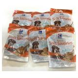 6x 227g Hill's Natural Soft Savories Dog Treats