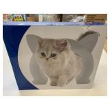 New Cat Shaped XL Interior Pet Door White