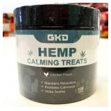 120 GKD Hemp Calming Treats for Dogs & Cats