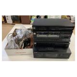 Fisher 4 Part Stereo System Untested AS IS