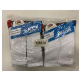12 New Pairs FOTL Boy's Size L Active Crew Socks