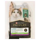 5.5LB Purina ProPlan Live Clear Indoor Cat Food