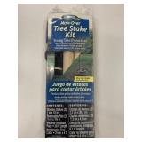 New Gardeneer Mow-Over Tree Stake Kit