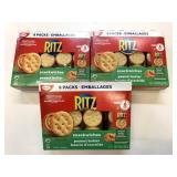 3x 8 Packs Ritz Peanut Butter Snackwiches