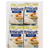 4x 200g Triscuit Original w/Sea Salt Crackers
