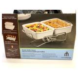 Hometrends Double Buffet Server