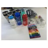 Water Bottles, Travels Mugs Plus