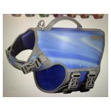 New Size XL Neoprene Blue Wave Dog Swim Jacket