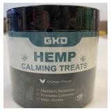 120 GKD Hemp Calming Treats For Dogs & Cats