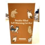 New Double Filled Self Warming Pet Mat 29' x 19'