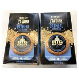 2x Boxes Big Daddy Oatmeal Cookies