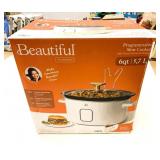 New/Open Box 6Qt Slow Cooker Beautiful Brand
