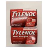 2x 24/Pk Tylenol Extra Strength EZtabs 500mg