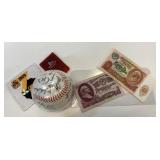 PS Memory Card, Baseball, Money & Patch