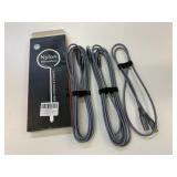 3 New USB-C 10Ft & 3Ft Charge Cables