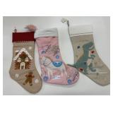 3 New Designer Kids Stockings
