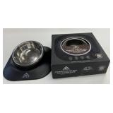 2 Apex Stainless Steel Pet Bowls