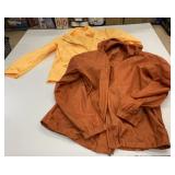 2 Windbreaker Coats Size L & XL